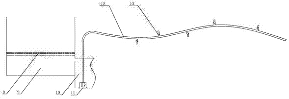 Pipe network type night soil and organic sewage waste processing apparatus