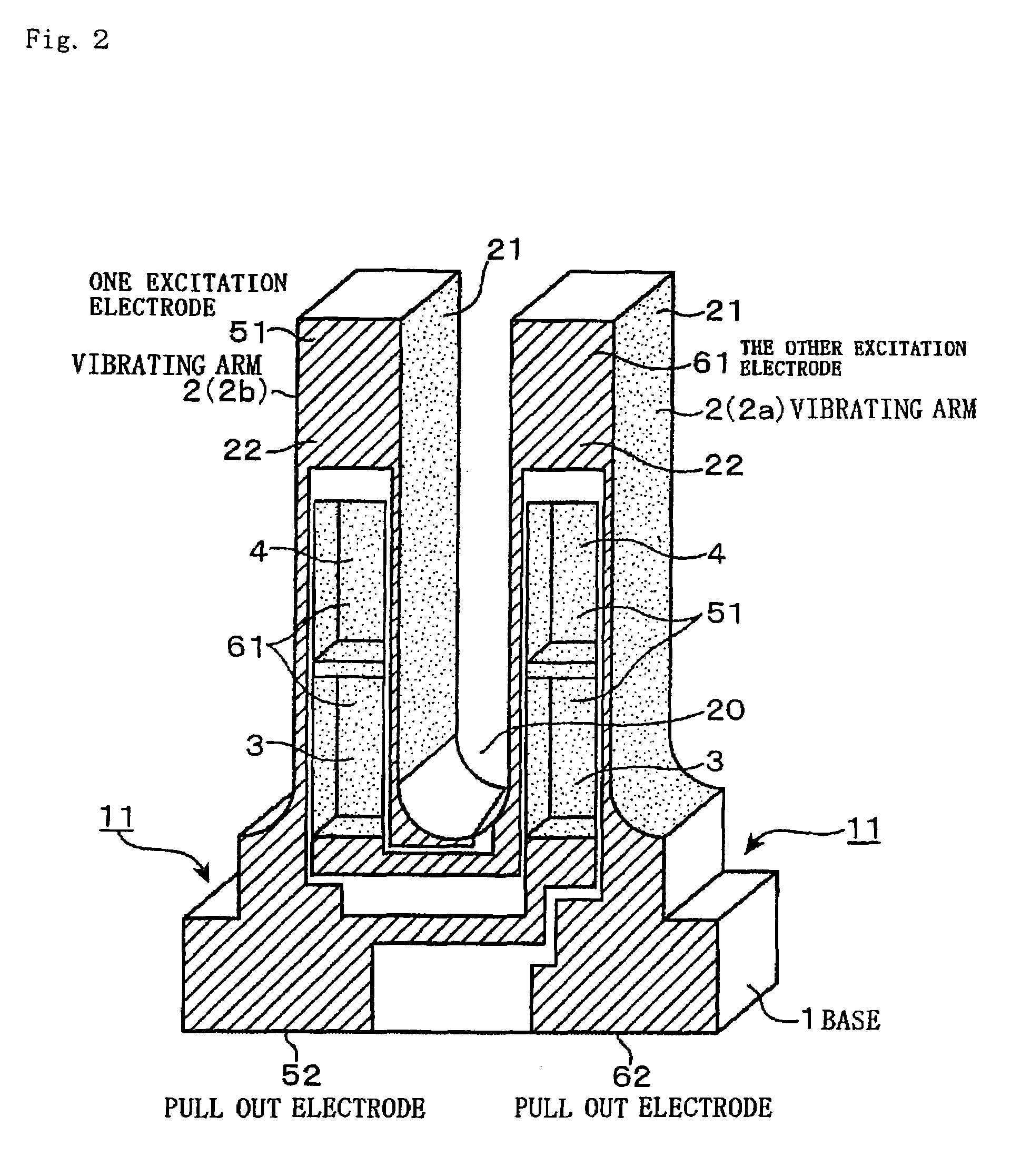 Piezoelectric vibrator