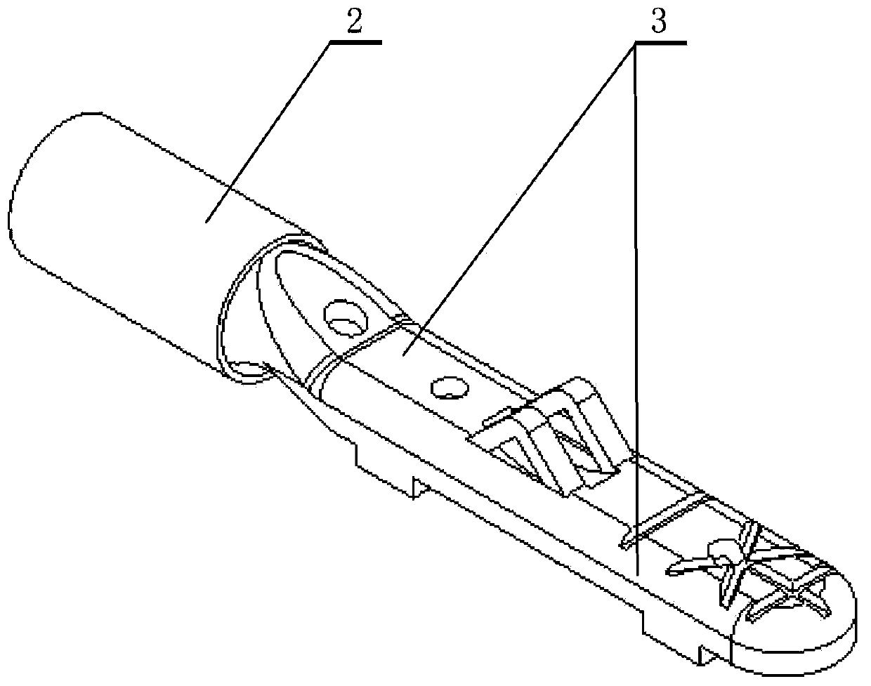 Electric conductor of welding clamp