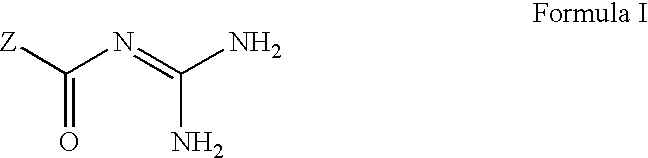 N-[(substituted five-membered di- or triaza diunsaturated ring)carbonyl] guanidine derivatives for the treatment of ischemia