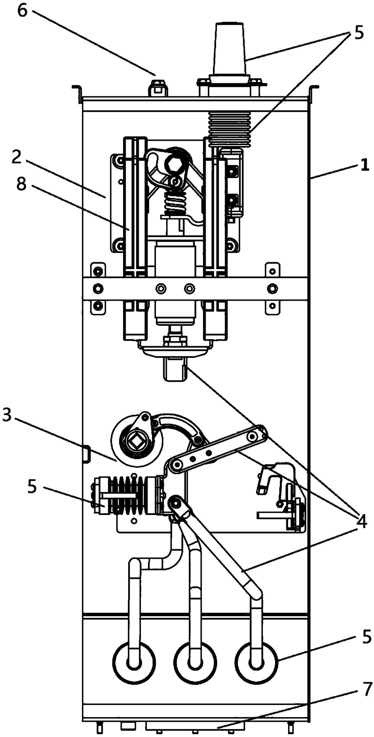 Medium-voltage switchgear using trifluoroiodomethane and its mixtures as insulating medium