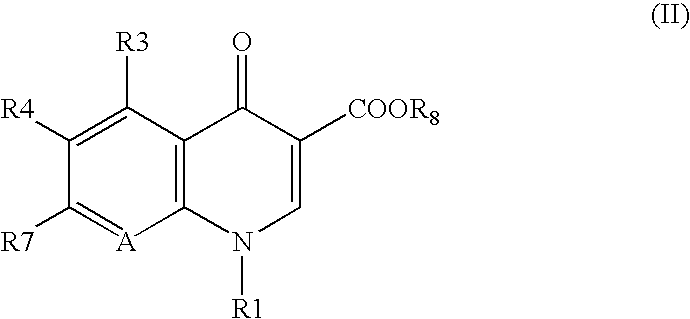 7-(4-Substituted-3-cyclopropylaminomethyl-1 pyrrolidinyl) quinolonecarboxylic acid derivative