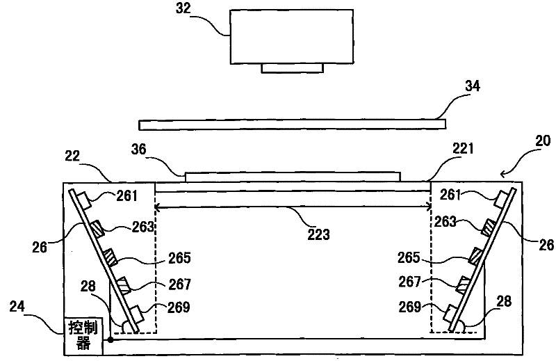 Light source device for fluorescence photography