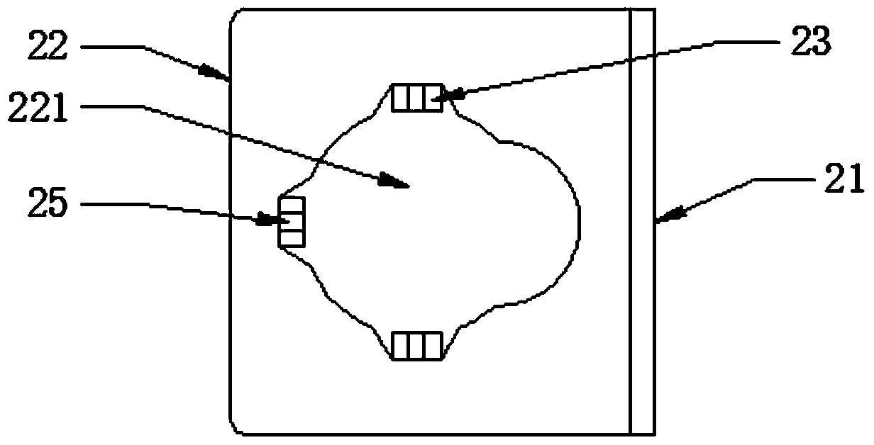 Flat light installation mechanism