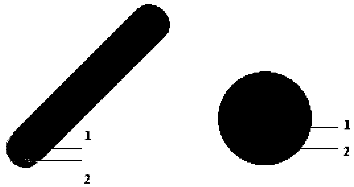 Flexible fiber electrode coated with polyetheretherketone coating layer, preparation and application thereof