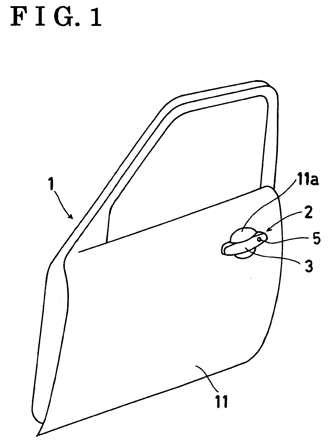 Vehicle door handle apparatus