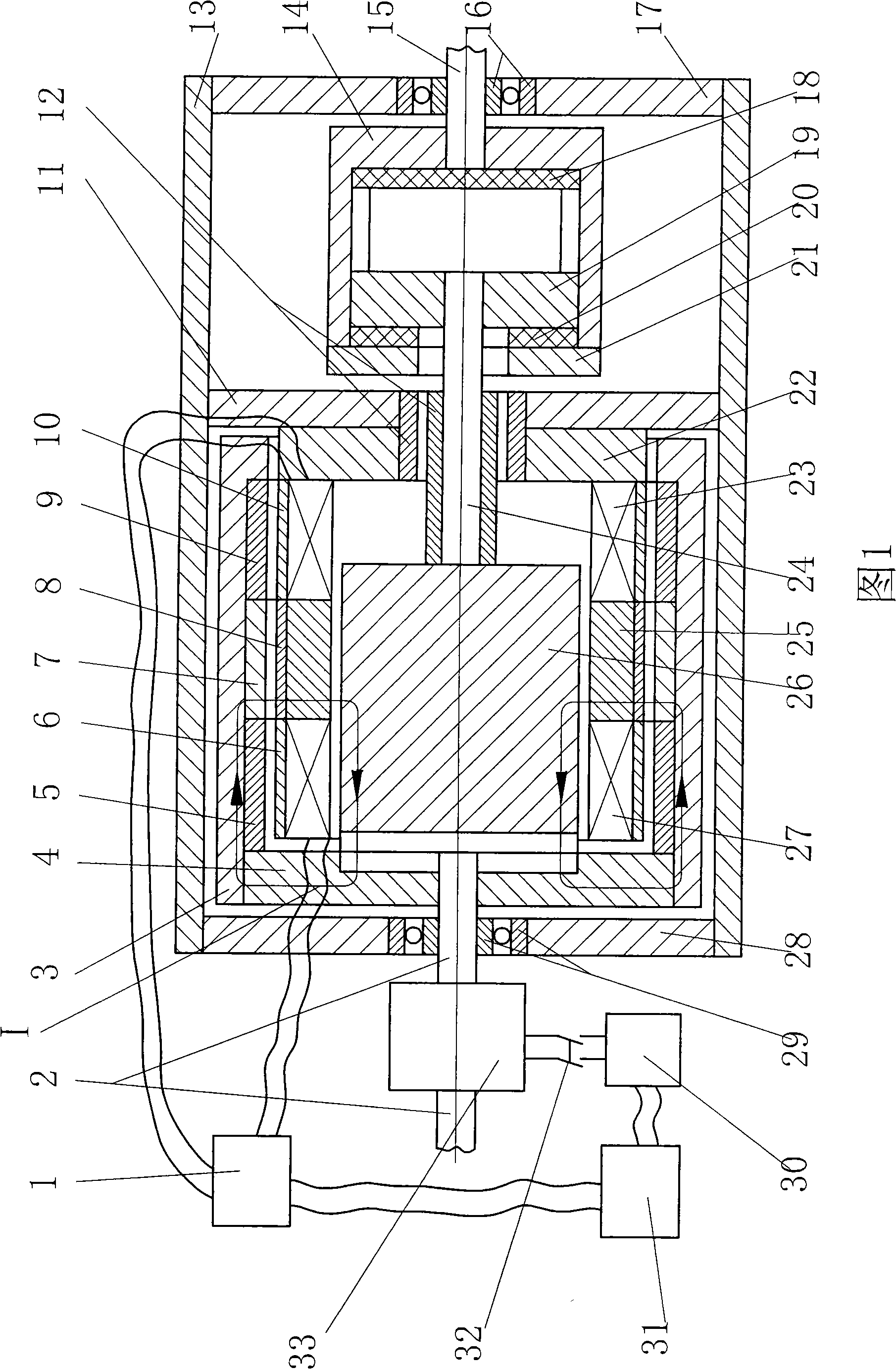 Bi-stable magnetic clutch