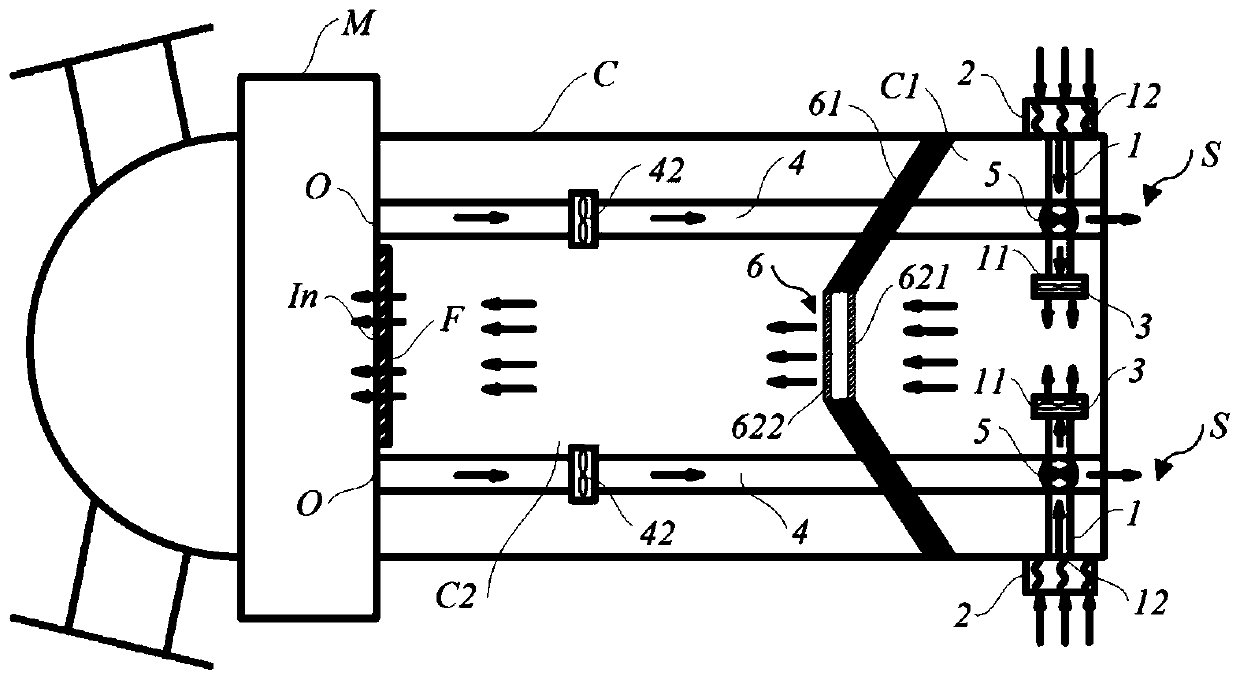 Air cooling system, wind power generation unit and cooling method thereof