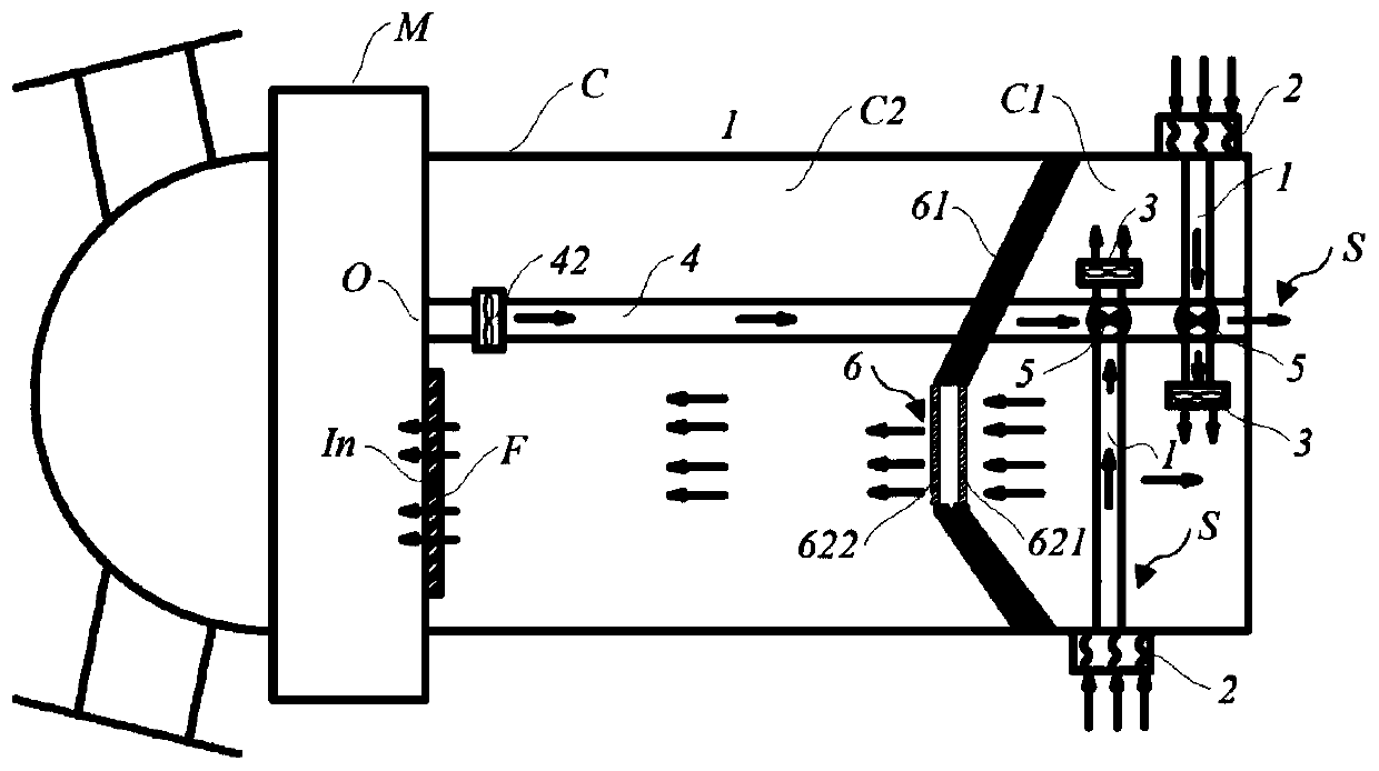 Air cooling system, wind power generation unit and cooling method thereof