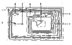 Double-frequency tag with low frequency and high frequency