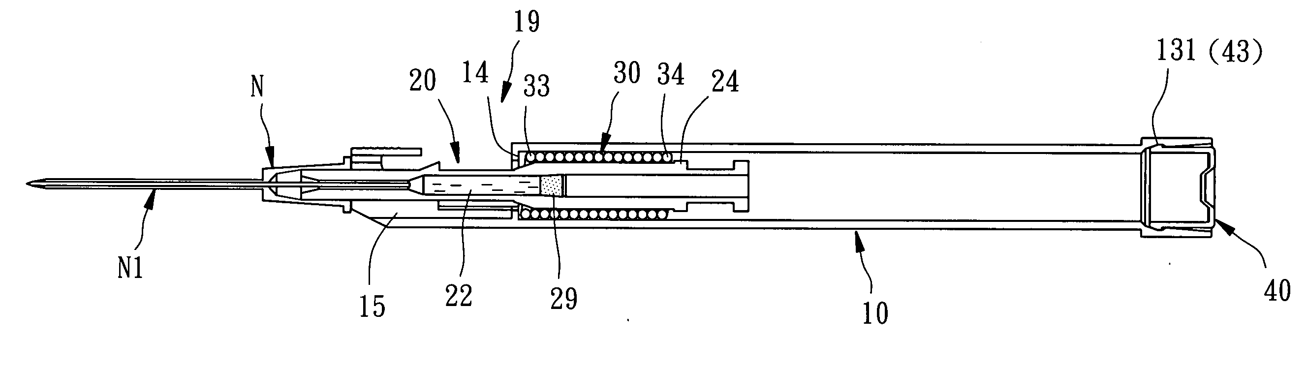 Intravenous catheter insertion device with retractable needle