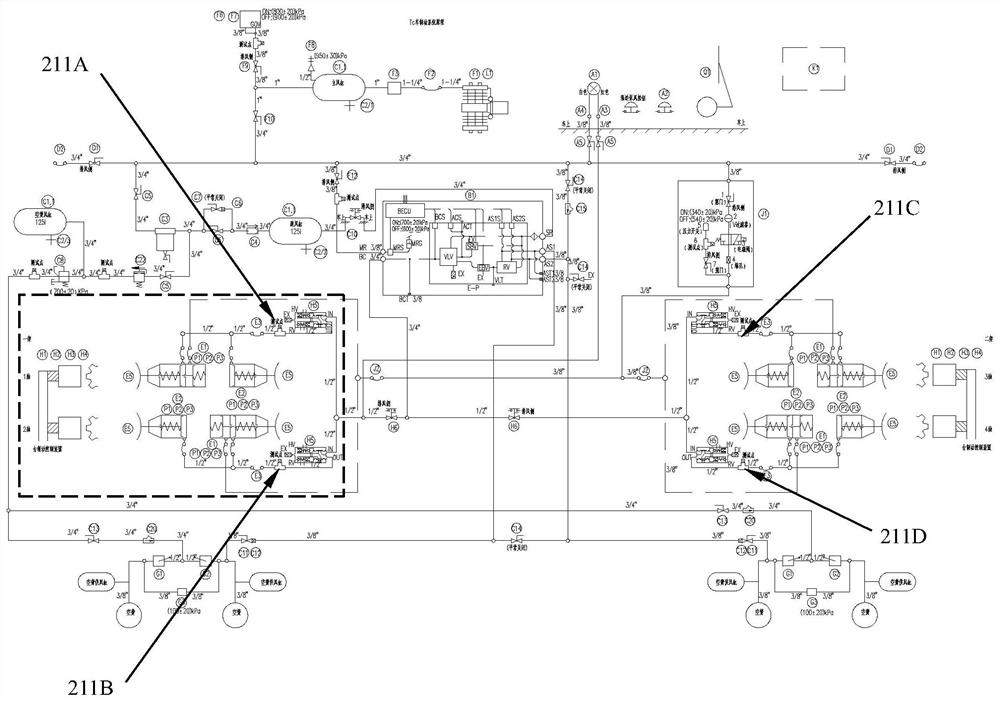 Subway vehicle fireless loopback monitoring device and monitoring method thereof