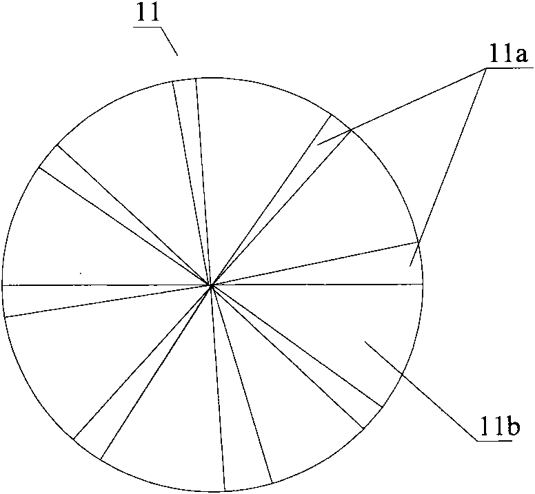 Two-component split type composite DTY fiber and preparation method thereof