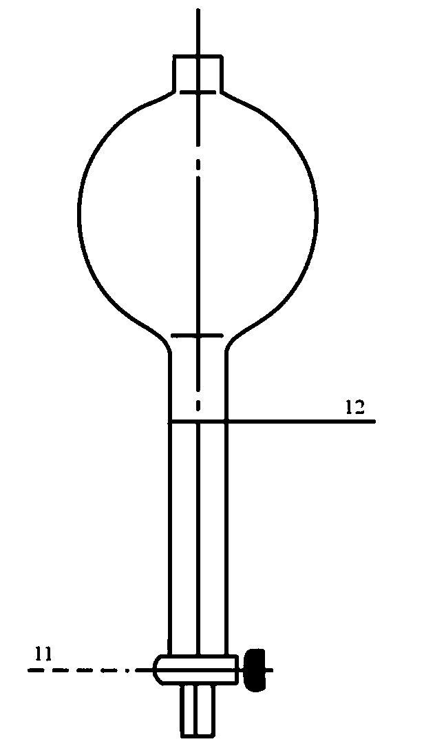 Device for determination of foaming performance of foaming agent in CO2 and determination method thereof