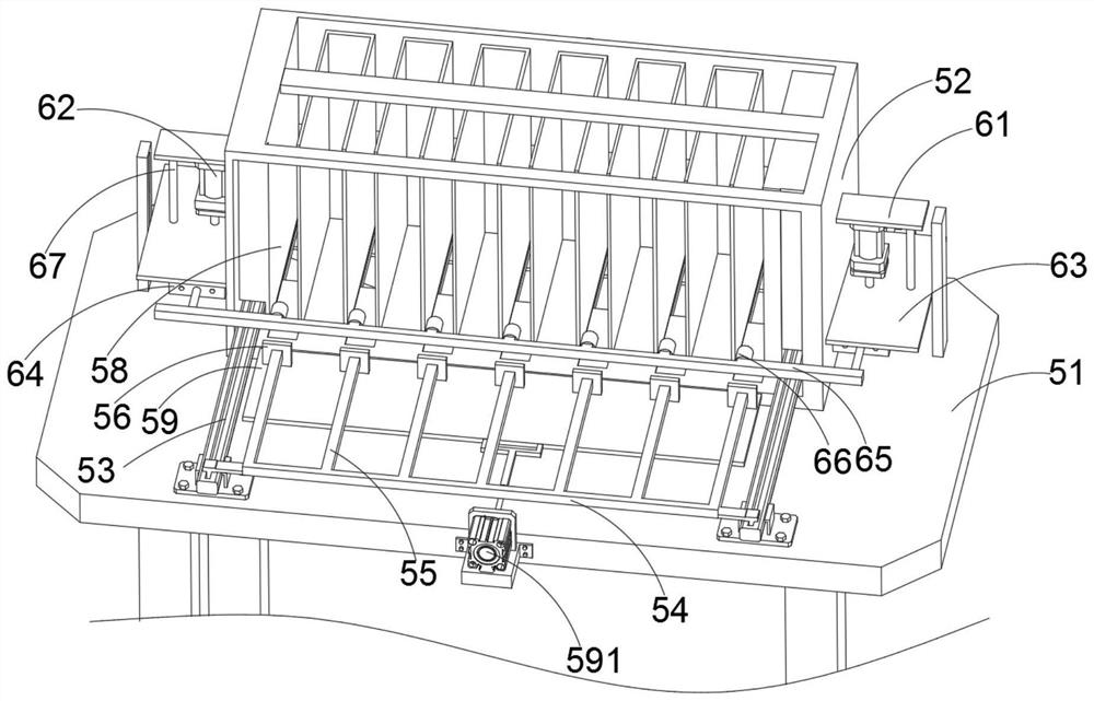 Automatic shaping device for paper pouring gate pipe