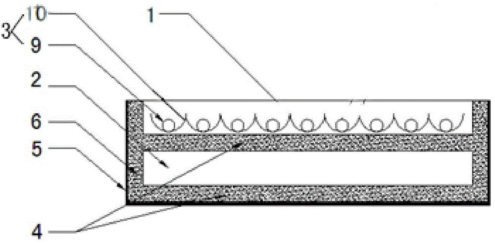 Polymer solar heat collector and manufacturing method thereof