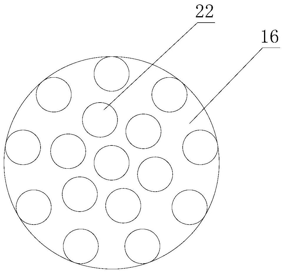 External ice melting ice storage device capable of automatically adjusting air blowing amount