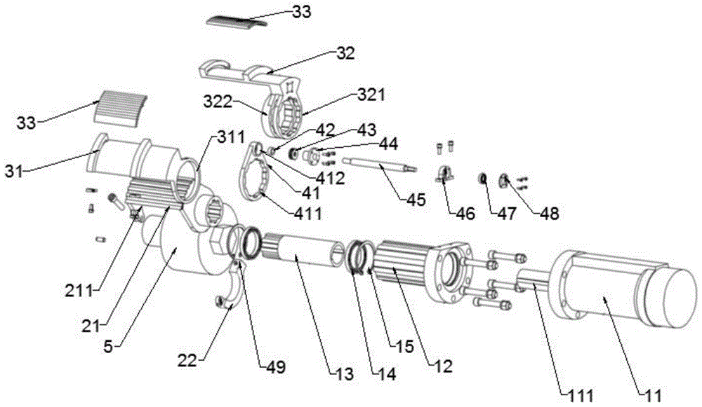 Belt removal tooling for pumping unit in oil field