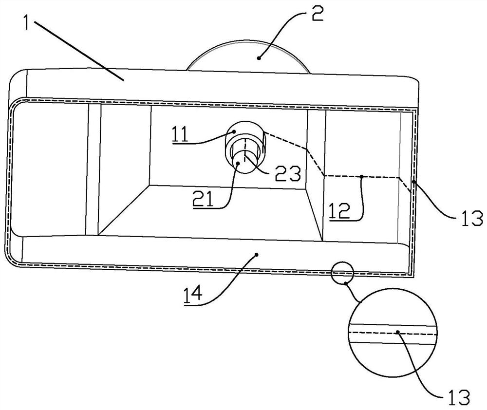 Winding device of multifunctional saloon car protection device