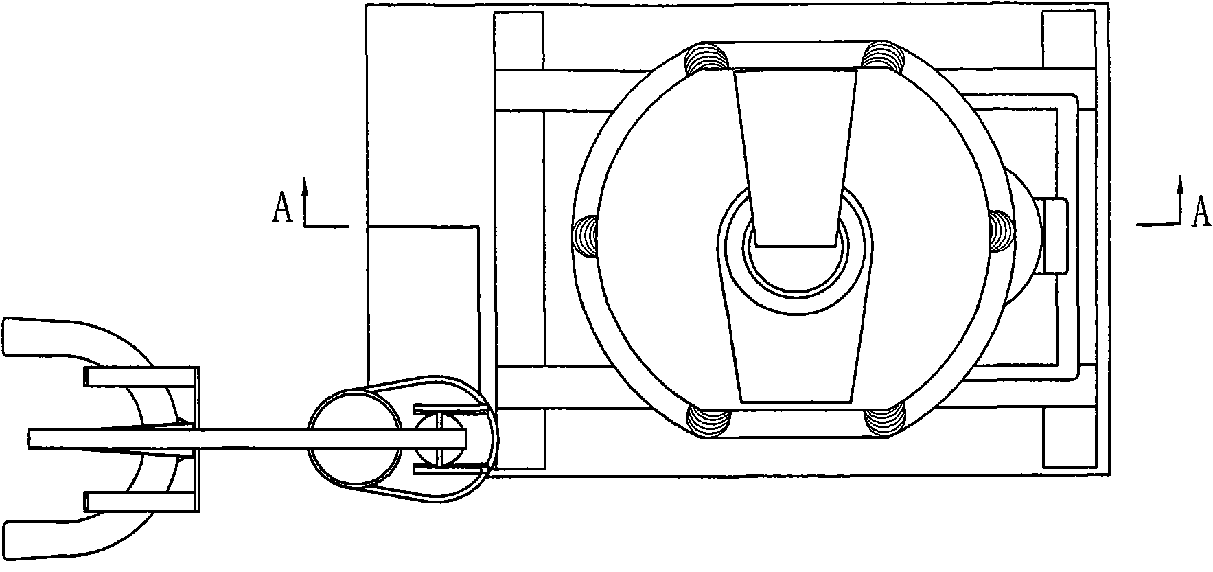 Eccentric grinding machine