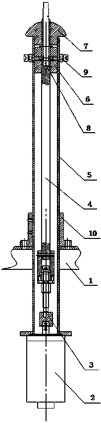 A variable diameter telescopic tube braiding machine