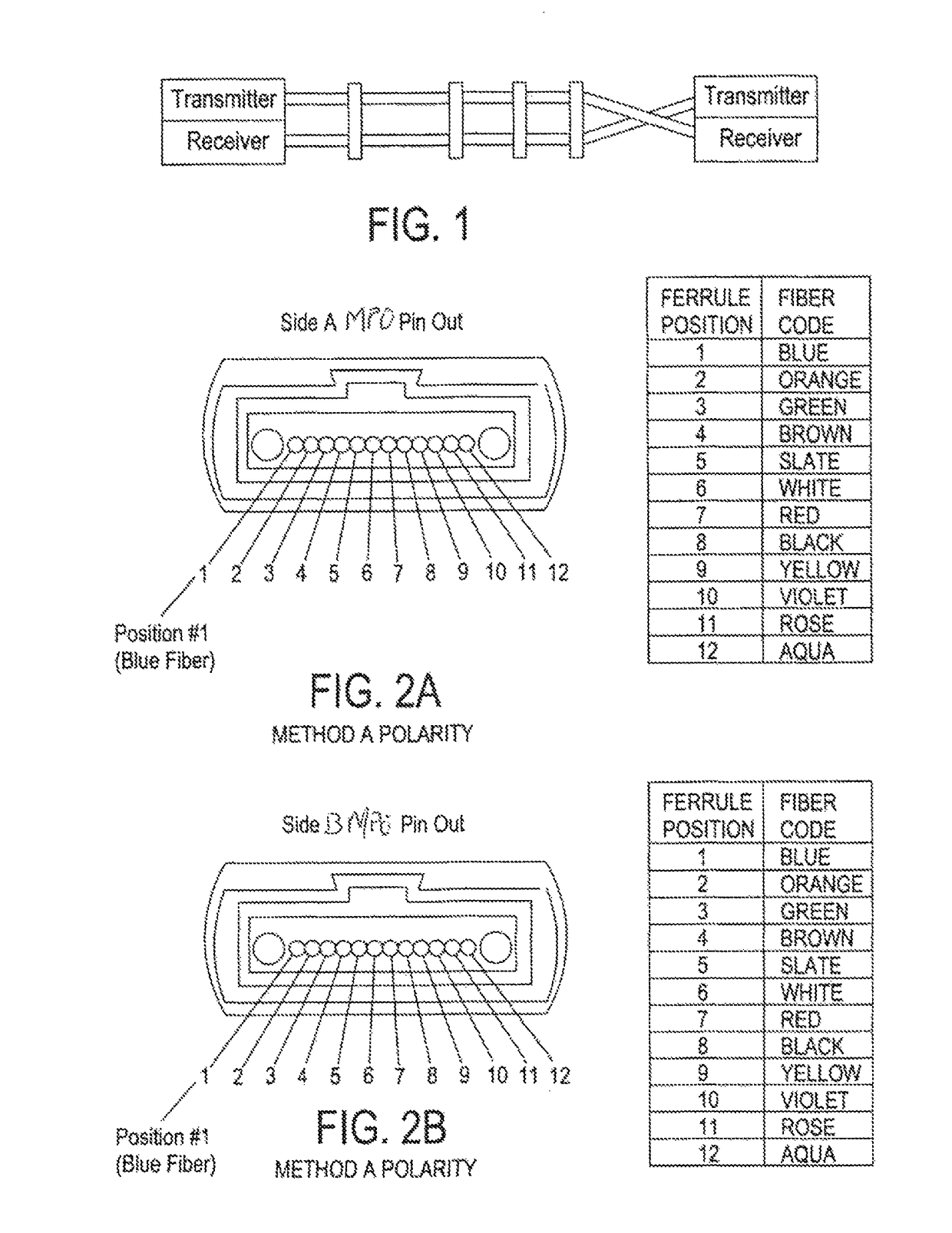 Reversible polarity MPO fiber optic connector with a removable key