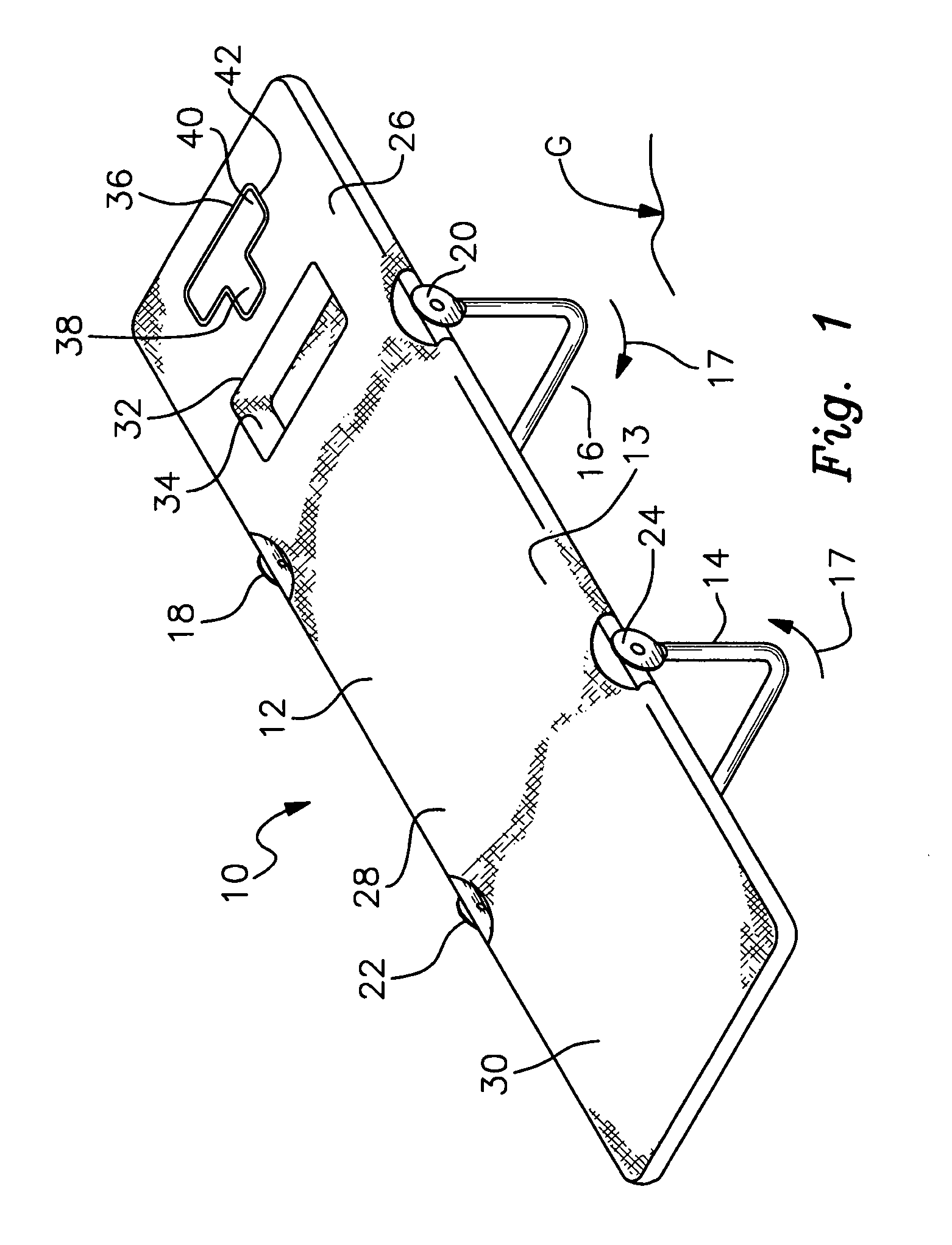 Lounge chair with body-accommodating openings