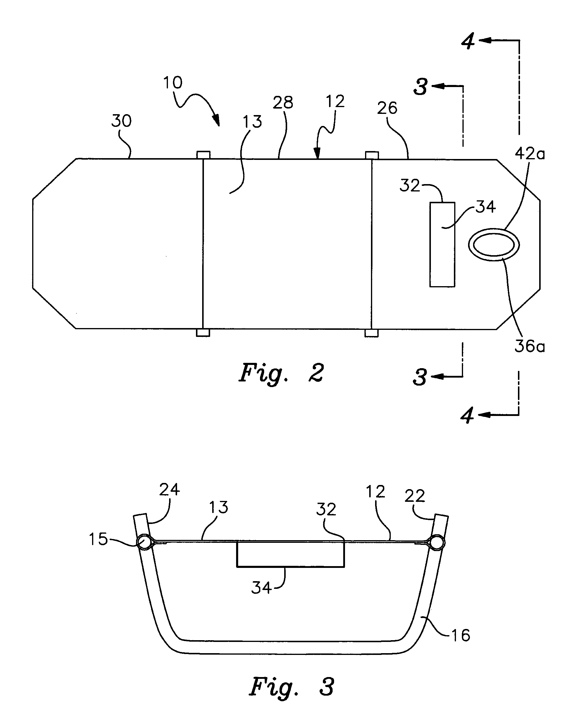 Lounge chair with body-accommodating openings