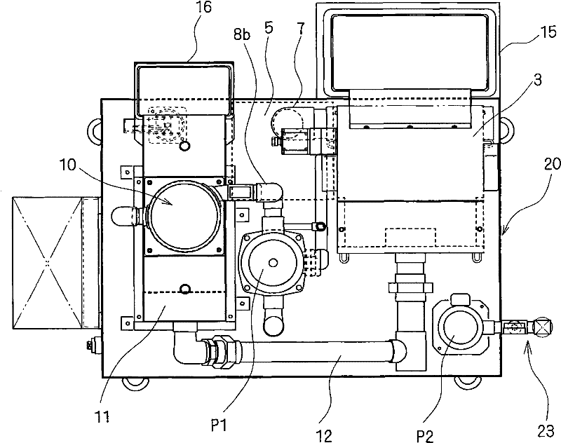 Coolant cleaning device for machine tool