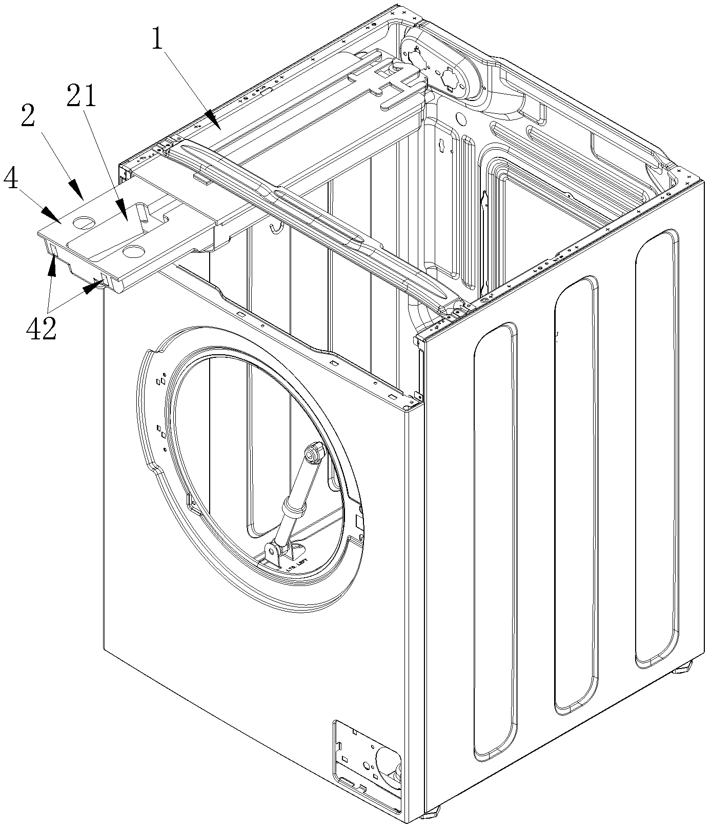 Detergent automatic feeding device for washing machine, and control method for detergent automatic feeding device