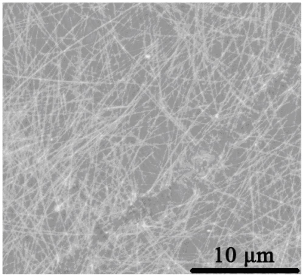 Preparation method of an optically transparent electrically driven shape memory polymer film