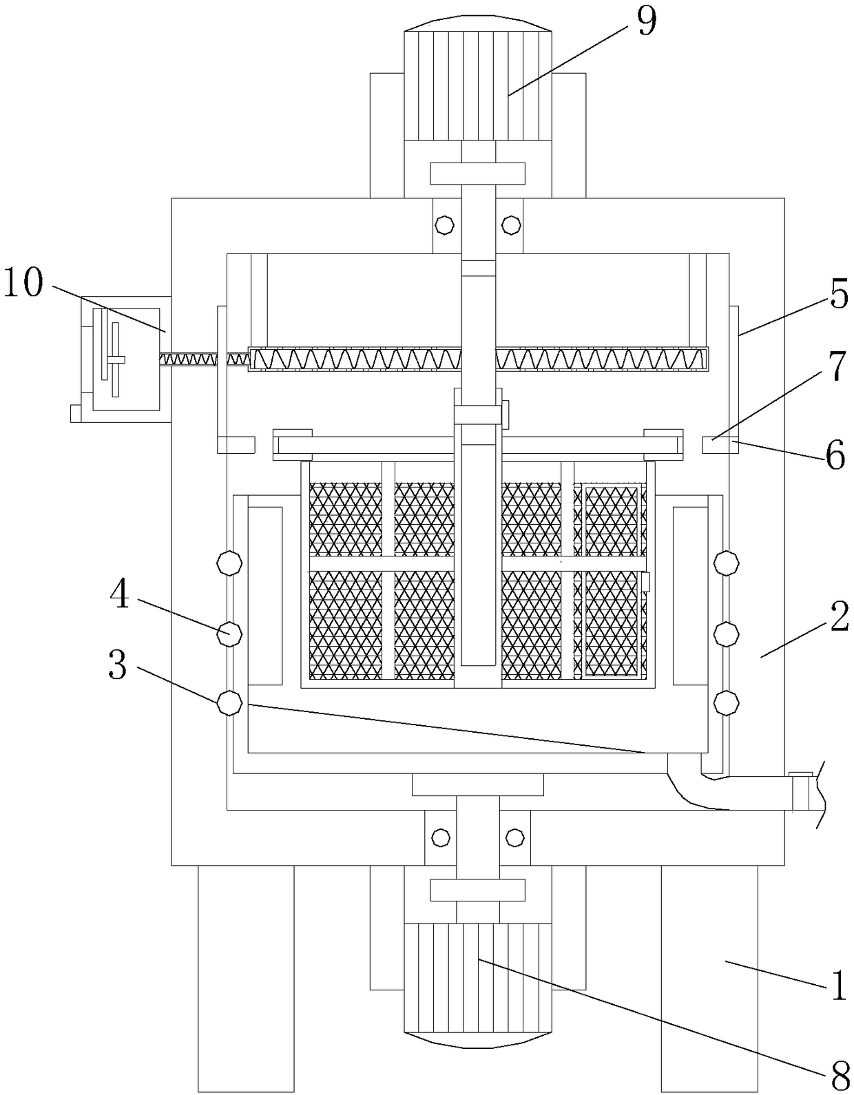 Cleaning equipment for agricultural product processing