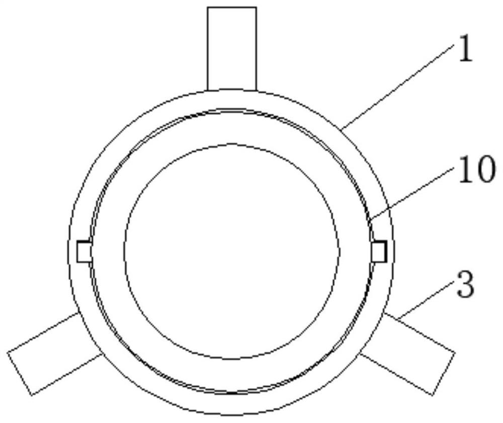 Anti-blocking and dredging device for municipal roads