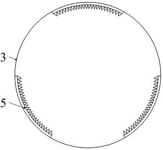 A high-pressure jet swirling type vortex kinetic energy pulping equipment