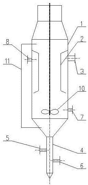 Zero-discharge crystalline salt treatment process and device for high-salt wastewater