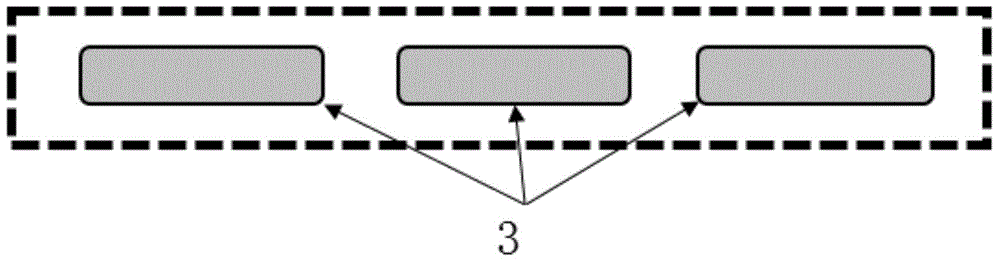 Flat plate type mobile terminal with at least one auxiliary touch display screen module