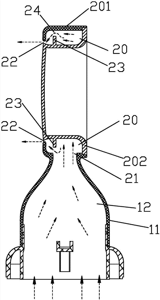 Humidifier and atomization enhancement device