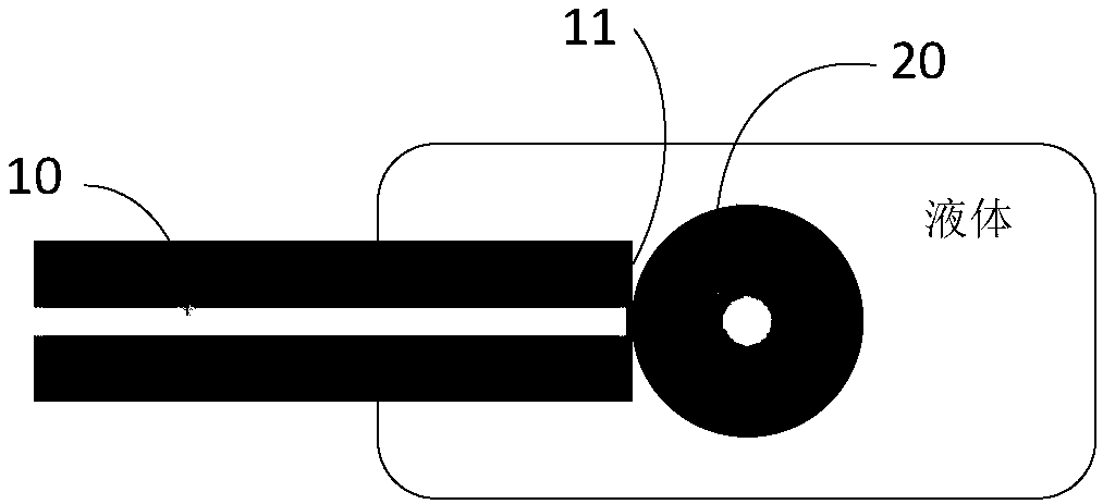 Air micro-cavity type fiber hydrophone, manufacturing method of the same, and signal detection method