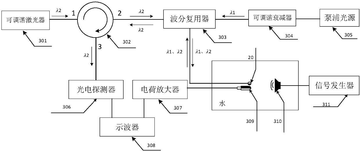 Air micro-cavity type fiber hydrophone, manufacturing method of the same, and signal detection method