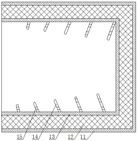 Three-stage efficient silencing air filtering unit for gas turbine