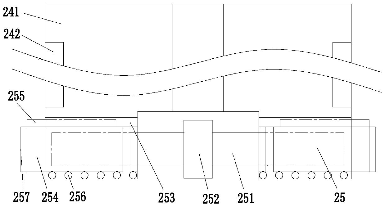 A feeding device for bearing processing