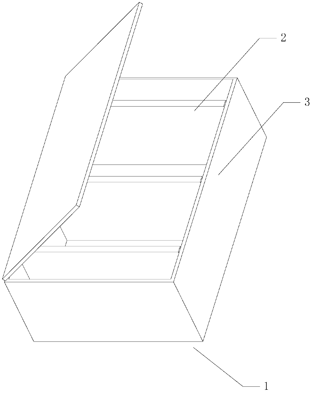 Electrical cabinet with high security and manufacturing process thereof