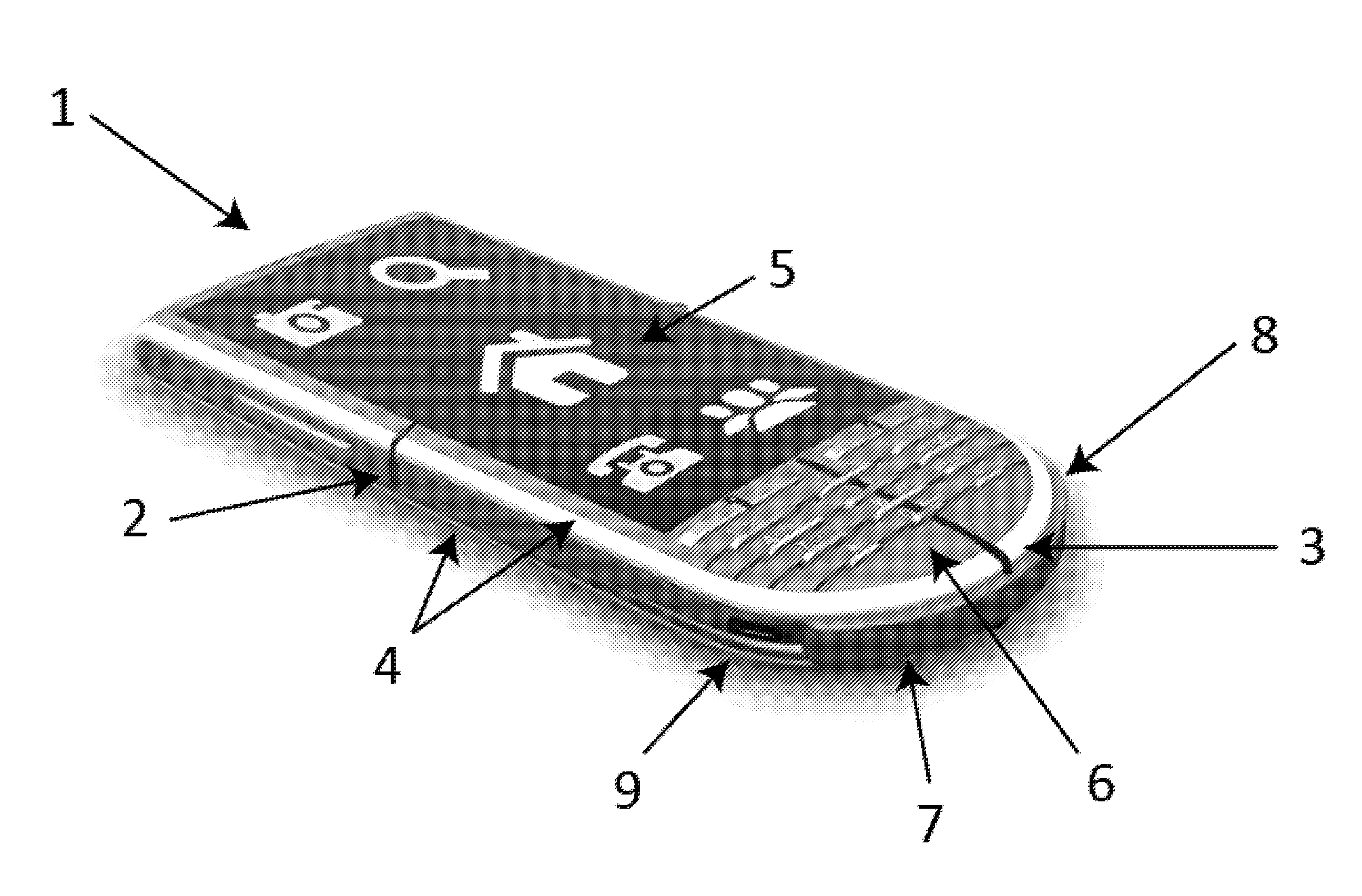 Mobile computing device for blind or low-vision users