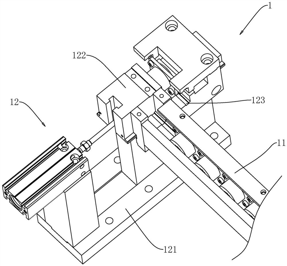 Pin assembling equipment of audio and video terminal