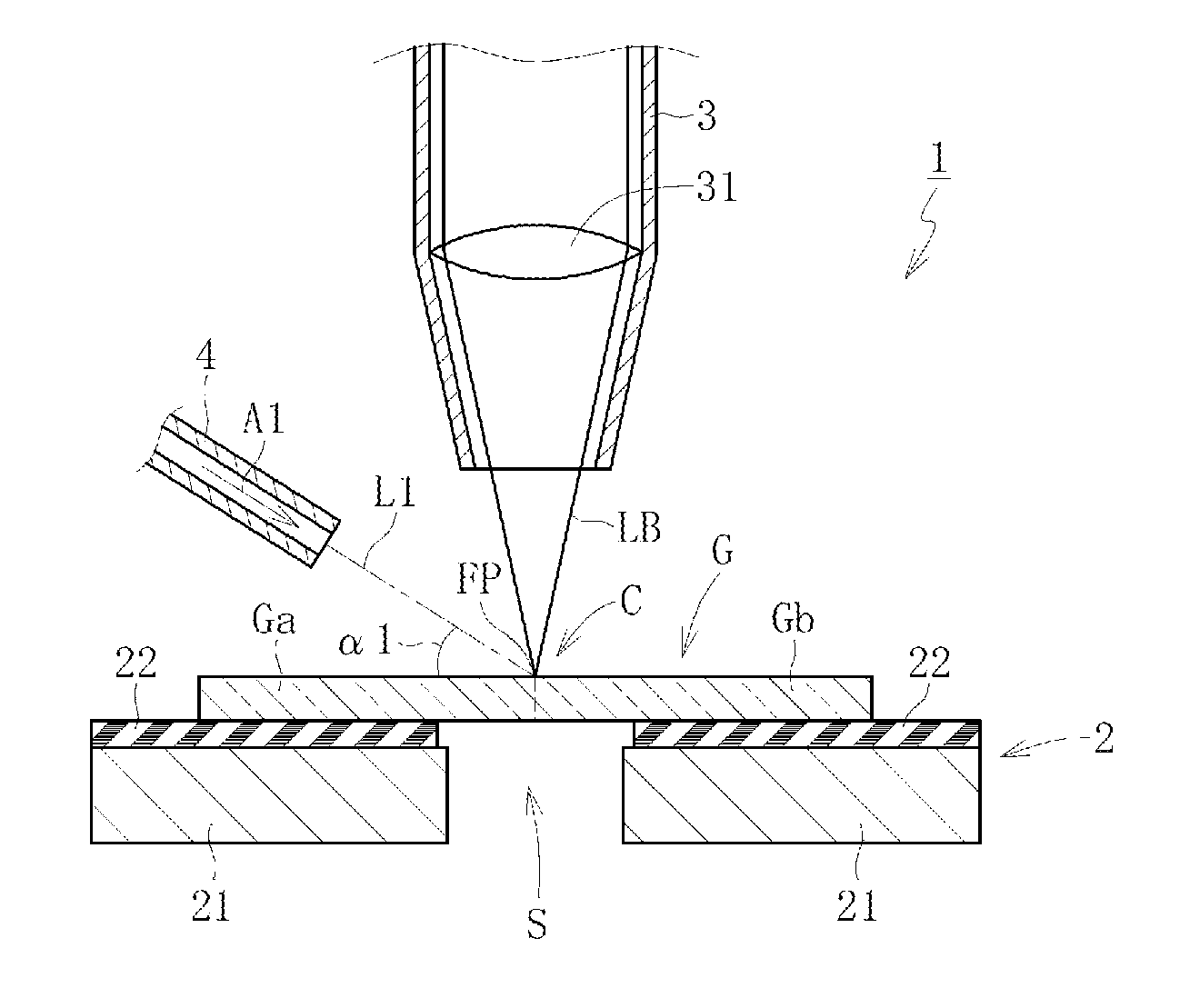 Cutting method for glass sheet and glass sheet cutting apparatus