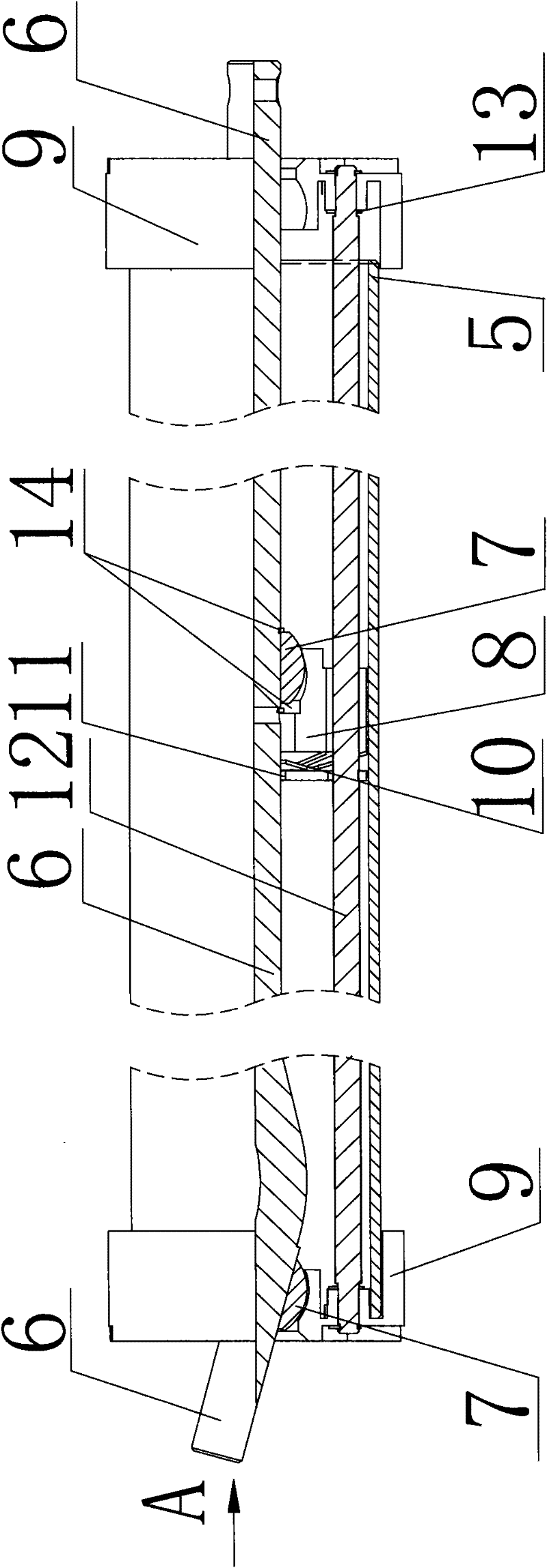 Self-offset correcting conveyor