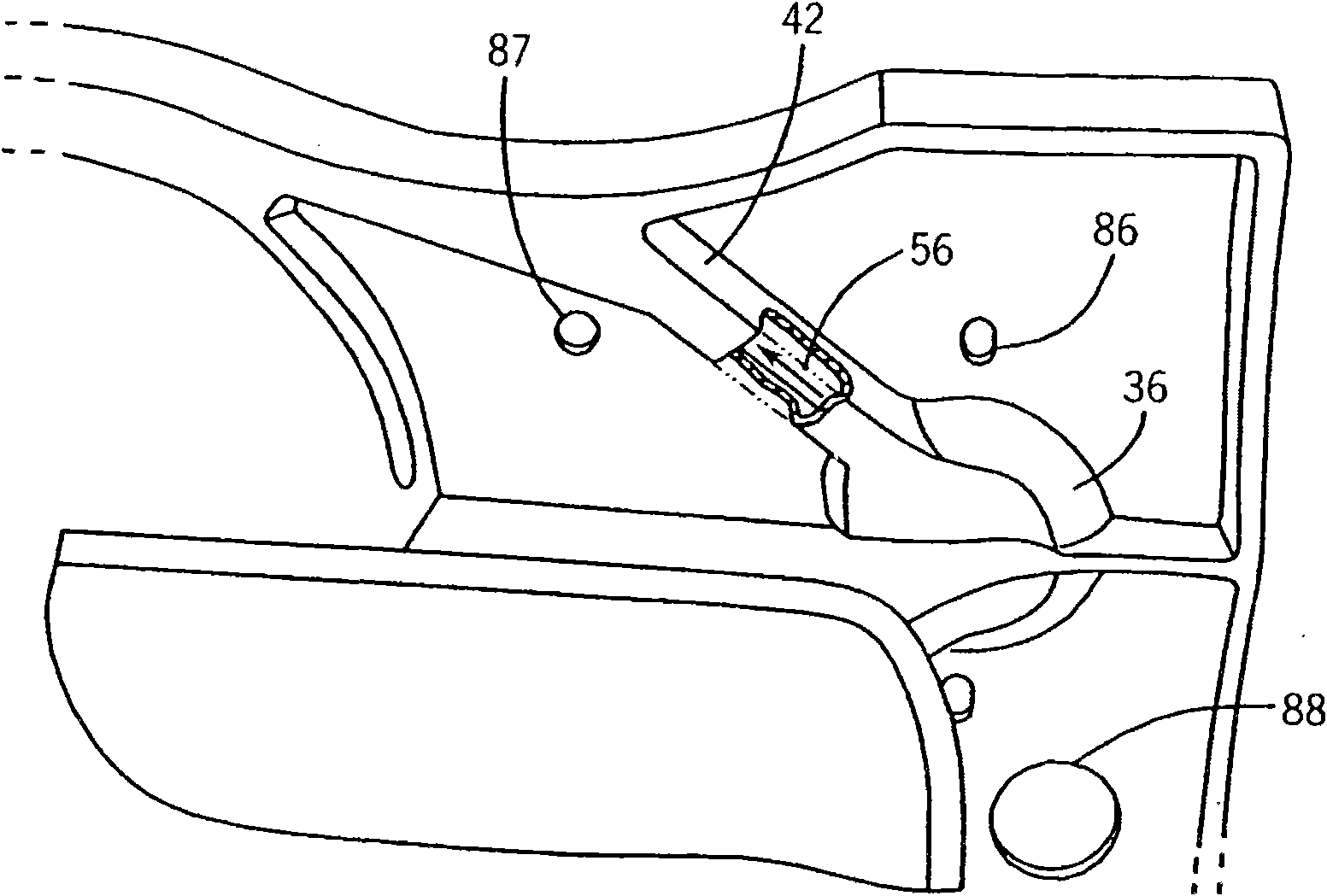 Toilet with reduced water usage