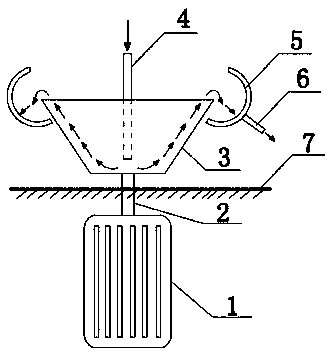 Low-rotating-speed micro-particle separation device