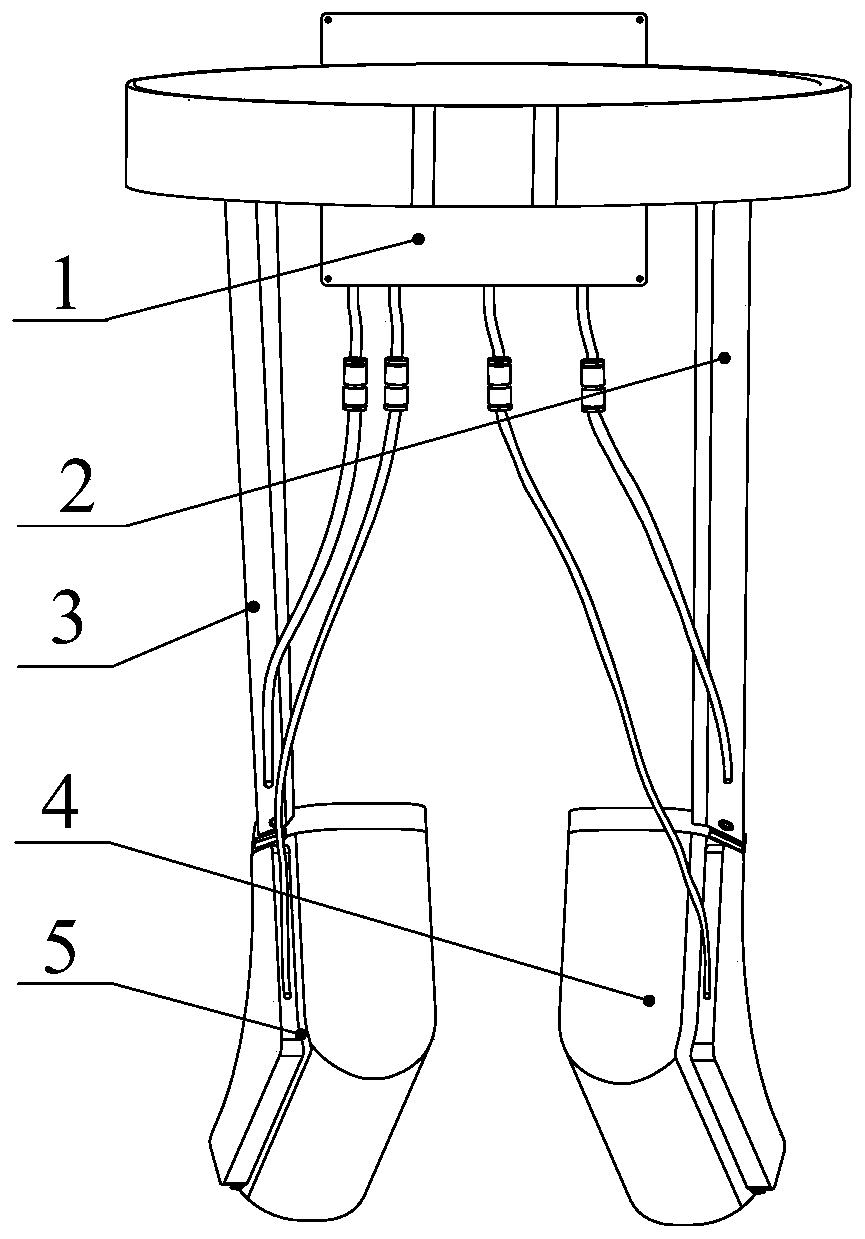 A flexible exoskeleton robot for assisting hip and knee motion