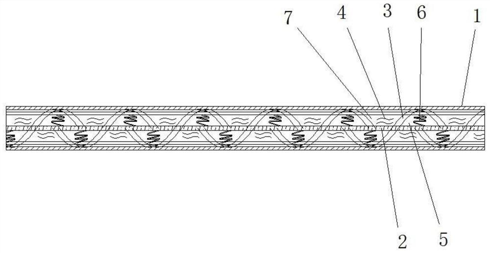 Weaving integration based silk quilt gauze fabric